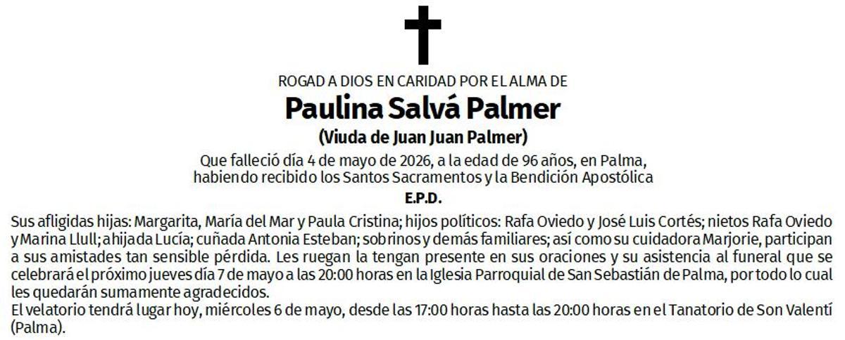 Paulina Salvá Palmer