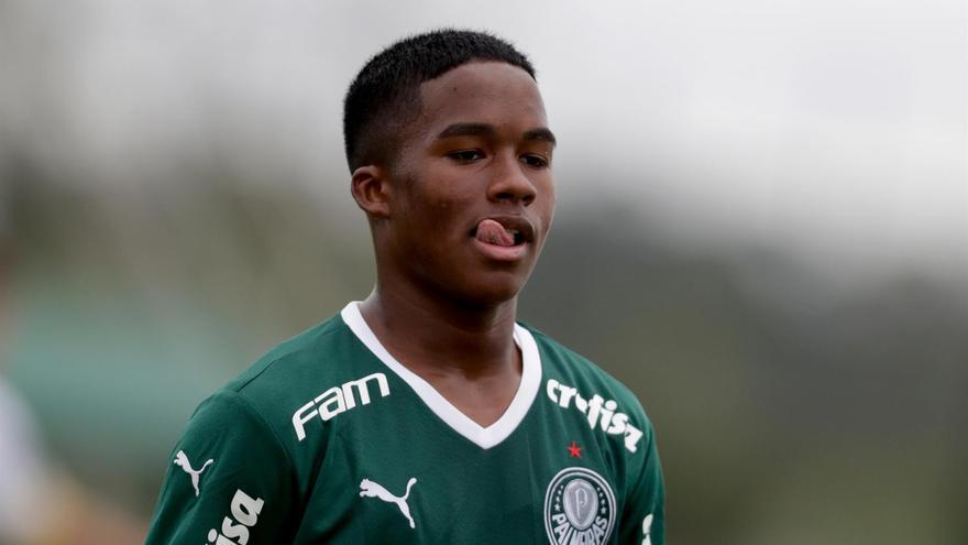 Endrick sigue perdiendo peso en el Palmeiras tras su fichaje por el Madrid