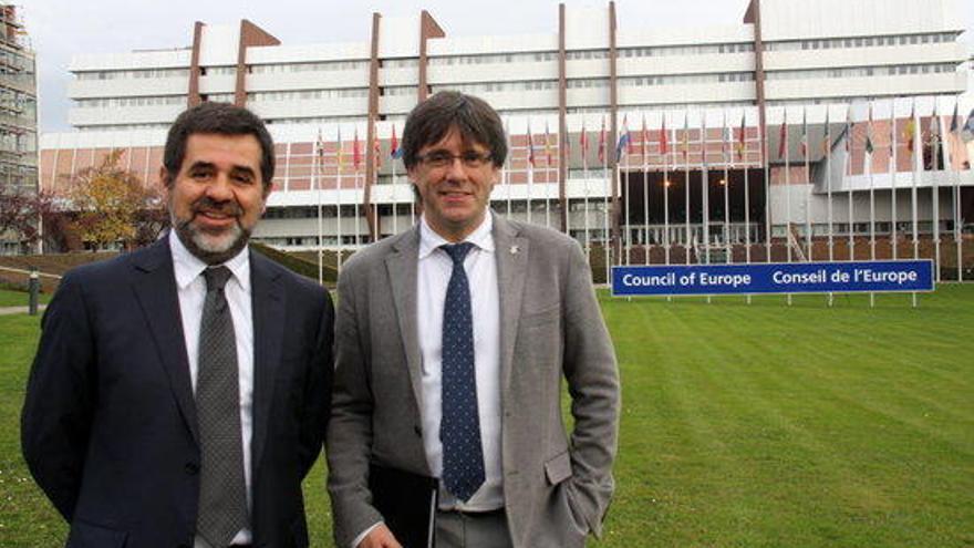 Jordi Sánchez i Carles Puigdemont