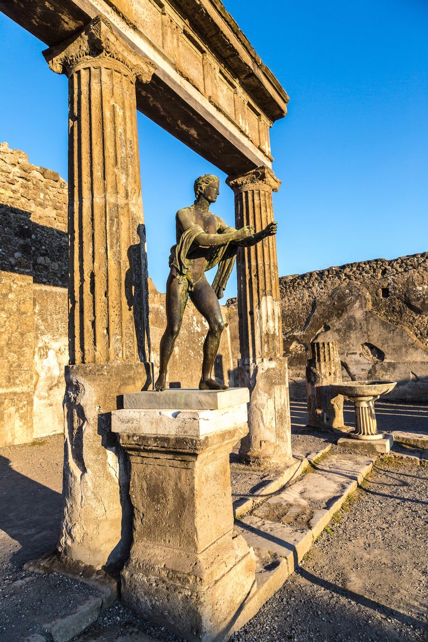 Los restos de Pompeya se han utilizado para estudiar las formas de vida de la época.