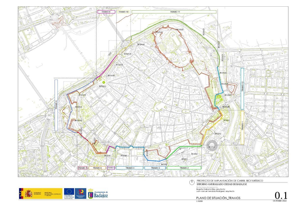 Plano del recorrido.