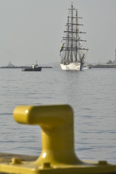 /09/2017 LAS PALMAS DE GRAN CANARIA. Llegada del buqe Cisne Branco , velero brasileño. FOTOS: J. PÉREZ CURBELO