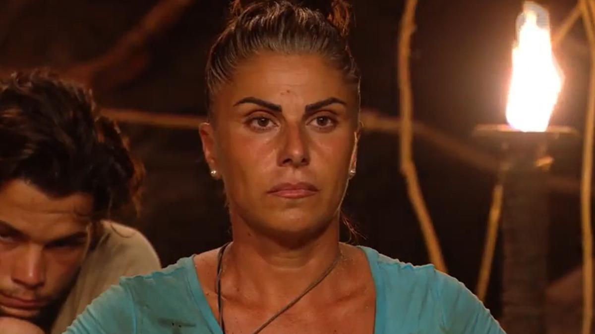 Yaiza, en un momento de 'Supervivientes'.