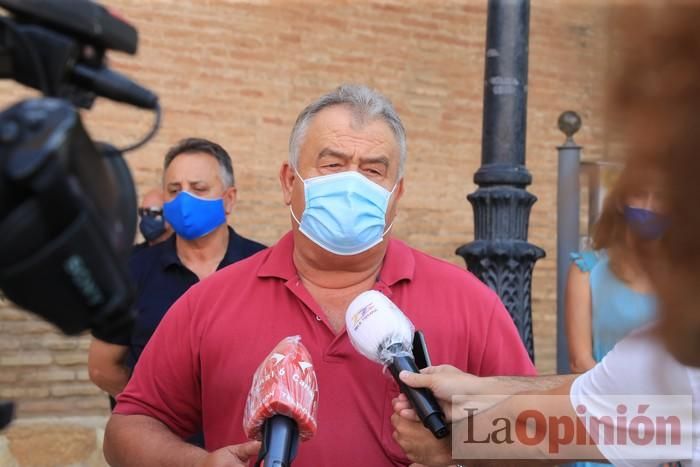 Totana protesta ante su vuelta a la fase 1