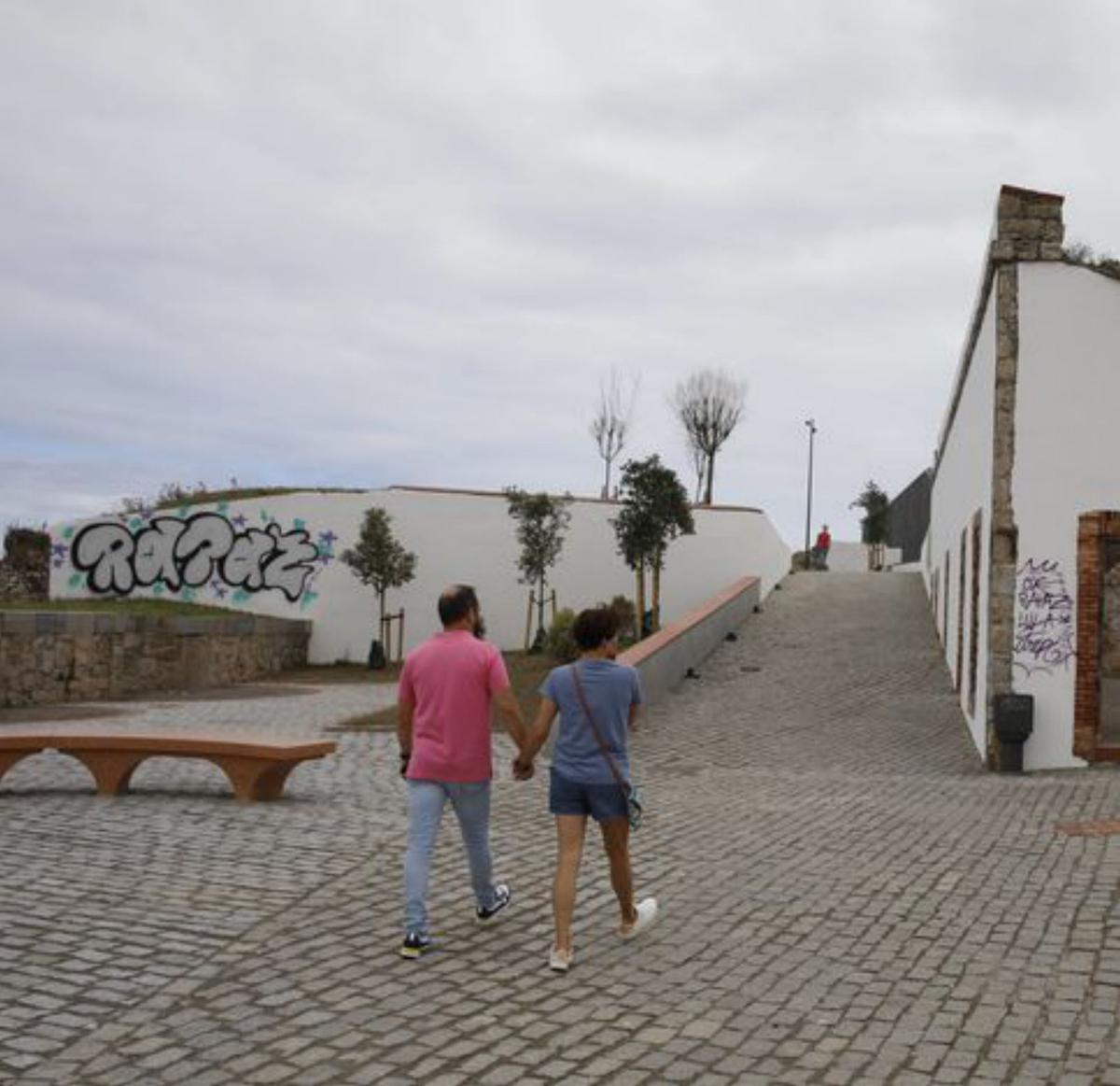 La batería baja de Cimavilla.  | ÁNGEL GONZÁLEZ