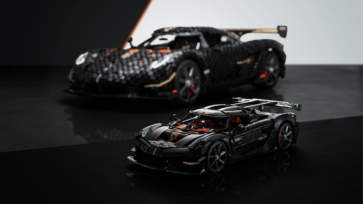 Koenigsegg crea un coche de Lego capaz de superarlos 111 km/h