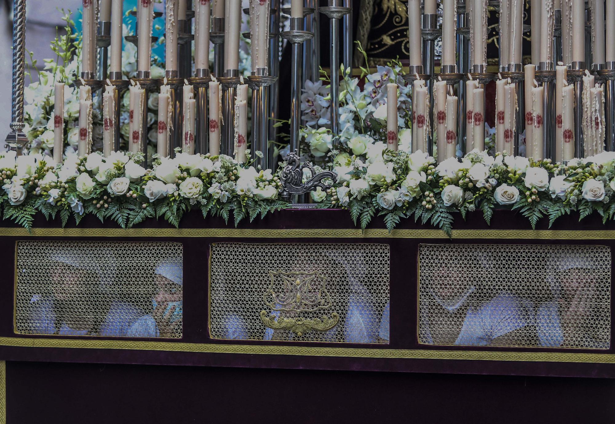 Procesiones Martes Santo Elche: La Sagrada Lanzada,Nuestro Padre Jesus de la Caida,La Santa Mujer Veronica,Santisimo Cristo del Perdon.