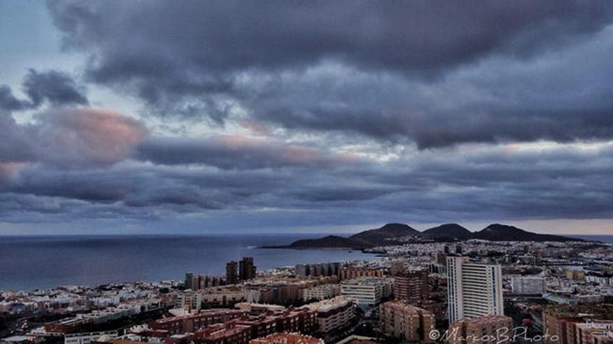 Amanecer en la capital grancanaria este viernes 4 de septiembre. | AUTOR: MARCOS BOLAÑOS