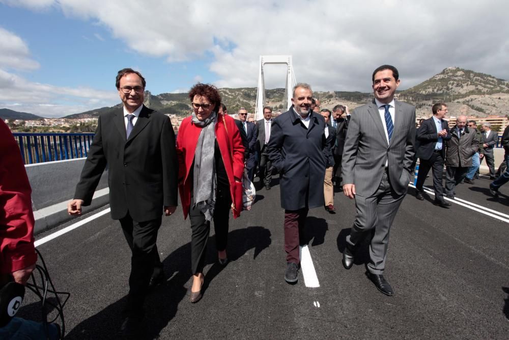 Fomento reabre el puente Fernando Reig de Alcoy