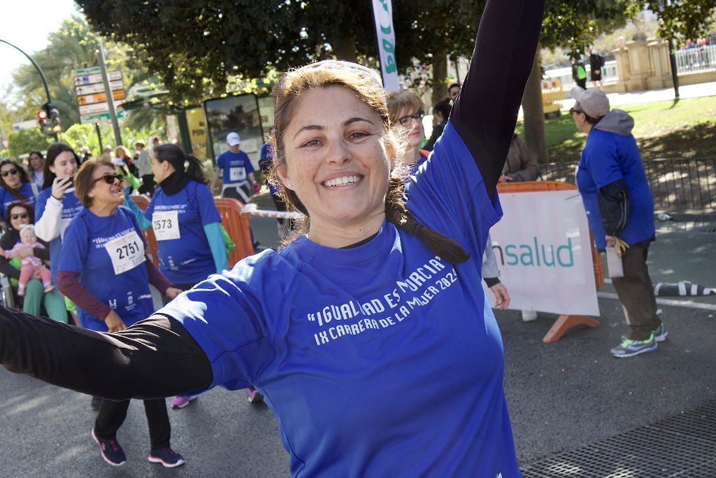 Las imágenes de la llegada a meta de la Carrera de la Mujer de Murcia 2024