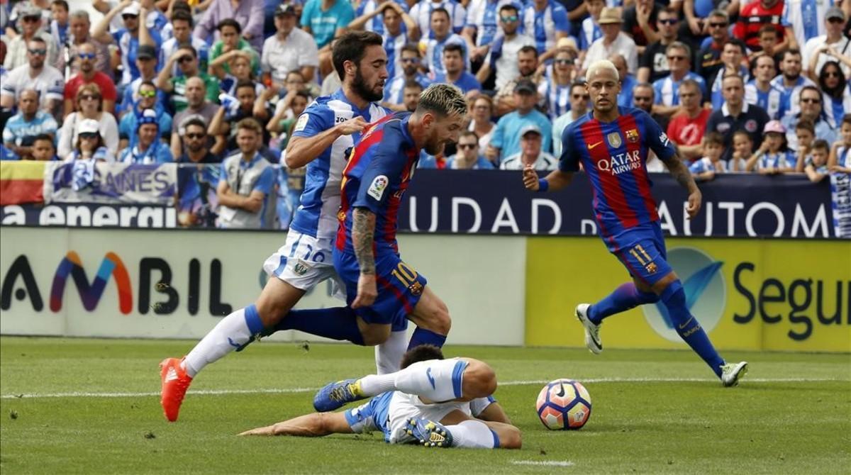 futbol messi leganes barcelona