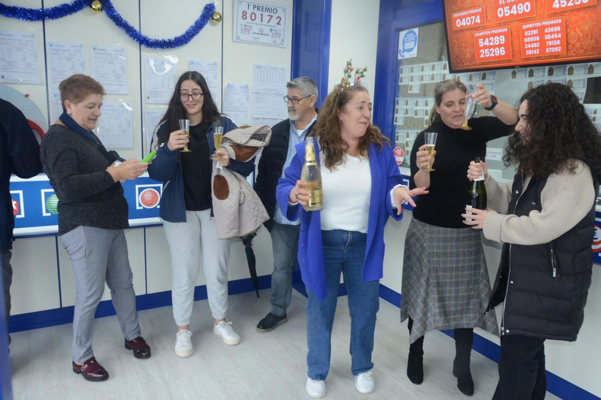 La Lotería de Navidad deja una lluvia millonaria en Bueu