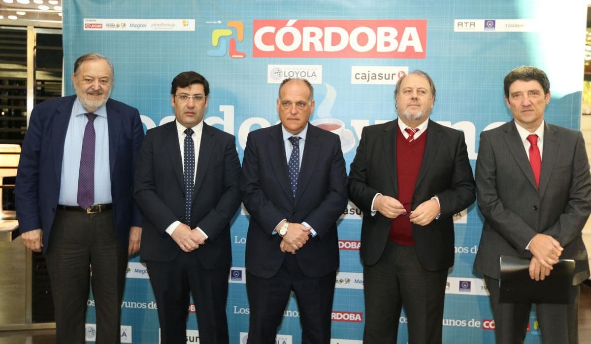 El presidente de la Liga, en "Los Desayunos de Diario CÓRDOBA"