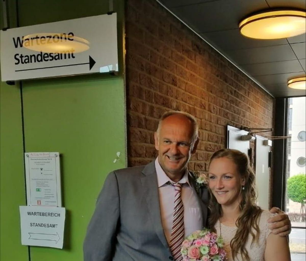 2019 haben die Bombiens in Castrop Rauxel geheiratet.