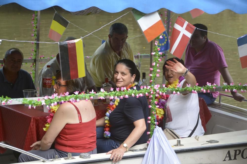 Diversión en Os Caneiros para despedir San Roque