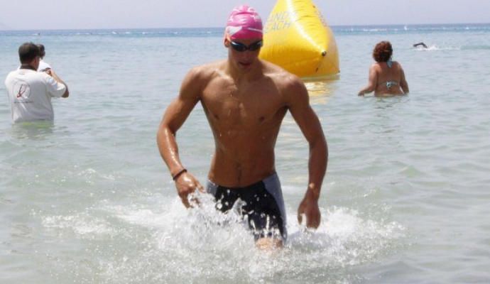 El nadador de Lanzarote Alejandro Candela, promesa de la natación que ha muerto