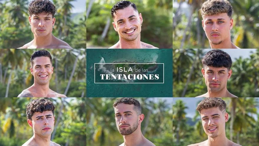 'La isla de las tentaciones 10' calienta motores con sus ocho nuevos solteros: así son los hombres que llegan a la villa