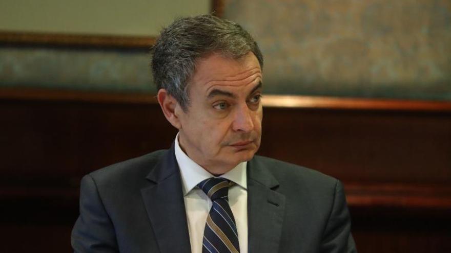 El expresidente del Gobierno José Luis Rodríguez Zapatero.