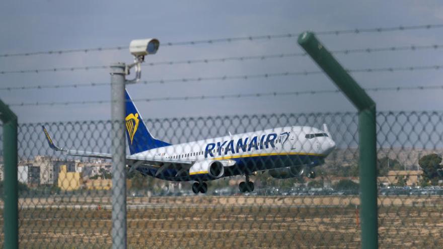 El aeropuerto, entre los cinco más solicitados en Europa por los pasajeros de Ryanair