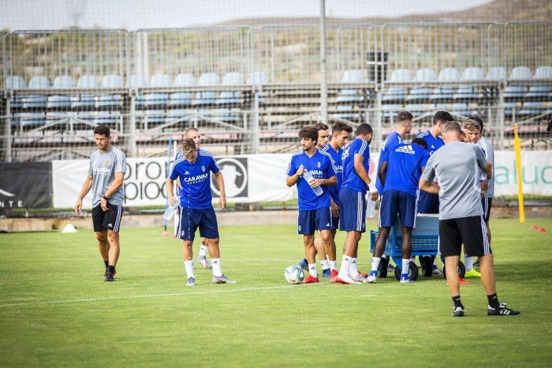 Entrenamiento del Real Zaragoza del 24 de julio