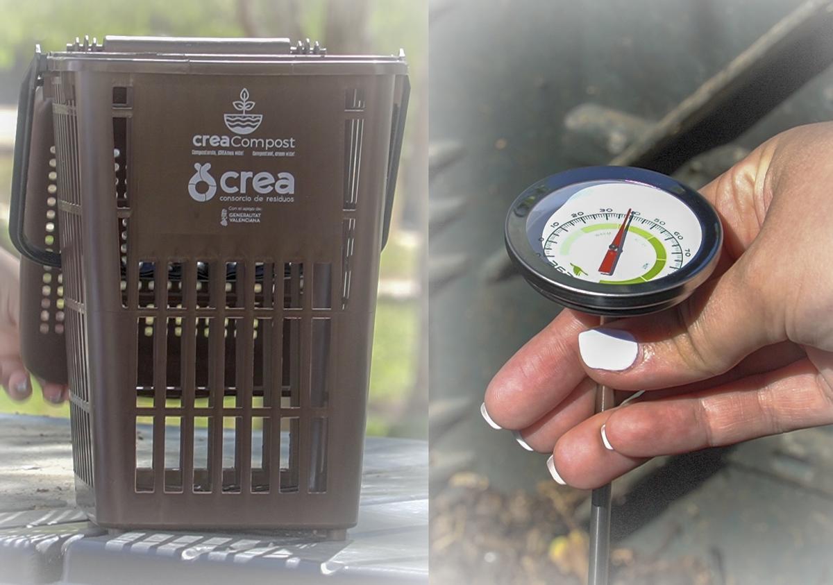 Silvoturismo ha llevado a cabo el servicio de compostaje doméstico y comunitario del Consorcio Crea con la implantación de 625 kits de compostaje doméstico (aireadores, básculas, cribas, termómetros, cubos aireados...) y 20 islas de compostaje comunitario.