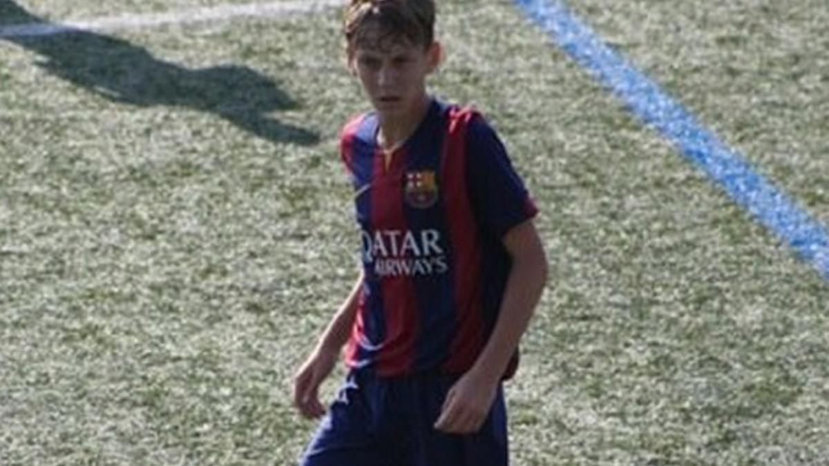 Dino Halilovic estuvo a prueba este verano en el Barça