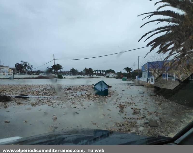 Efectos del temporal marítimo en Castellón