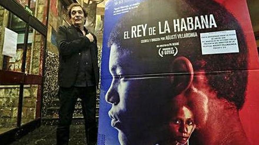 El director mallorquín Agustí Villaronga en la presentaciÓn de su película &#039;El rey de La Habana&#039;  en Mallorca en abril de 2015.