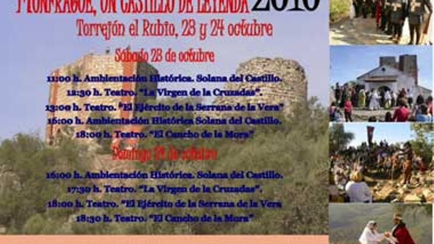 El castillo de Monfragüe acoge este fin de semana un festival de teatro y animación al aire libre