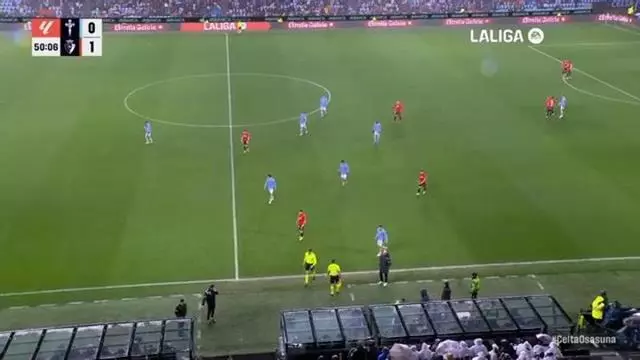 El encuentro Celta-Osasuna de la temporada 25-26