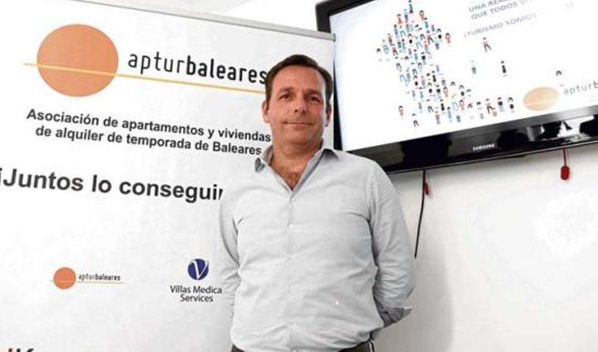 Juan Estarellas am Mittwoch.