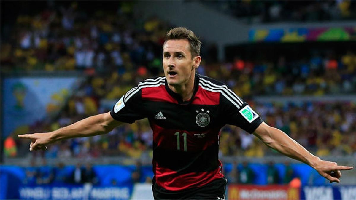 Todos los goles de Klose en los mundiales