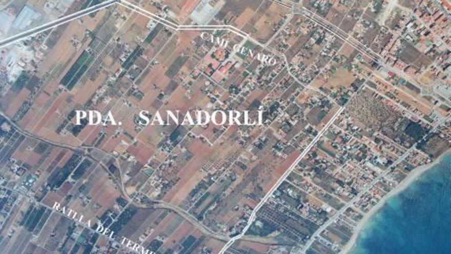 Preocupación en los vecinos de Sanadorlí por la inundabilidad del «barranquet»