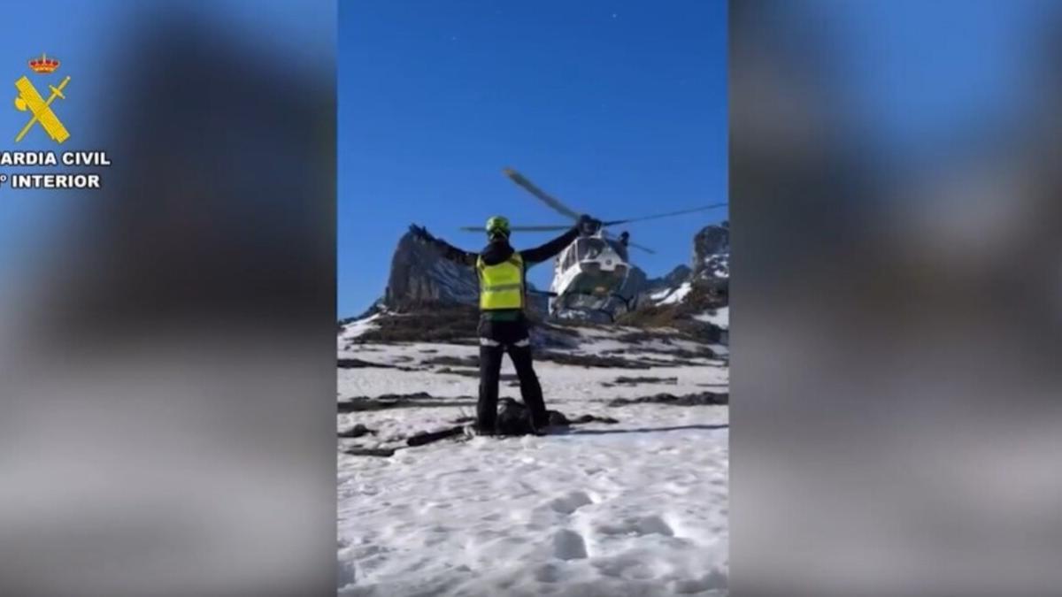 Localizado con vida el joven montañero leonés desaparecido desde hace cuatro días