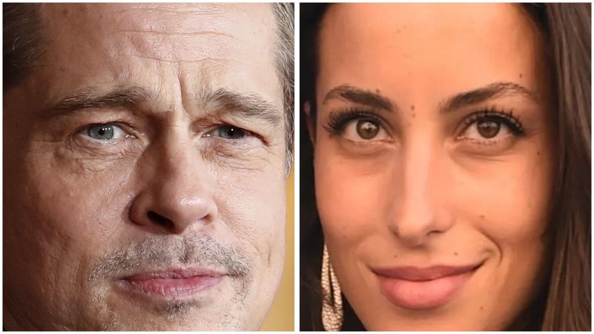 El actor Brad Pitt y la modelo Inés de Ramón