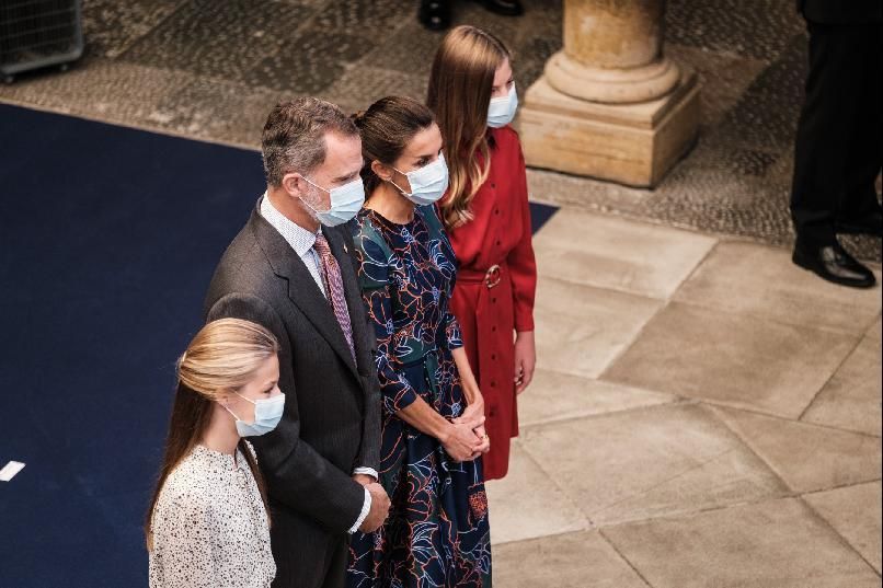 Premios Princesa de Asturias 2020 | Los Reyes reciben a los premiados en el hotel de la Reconquista