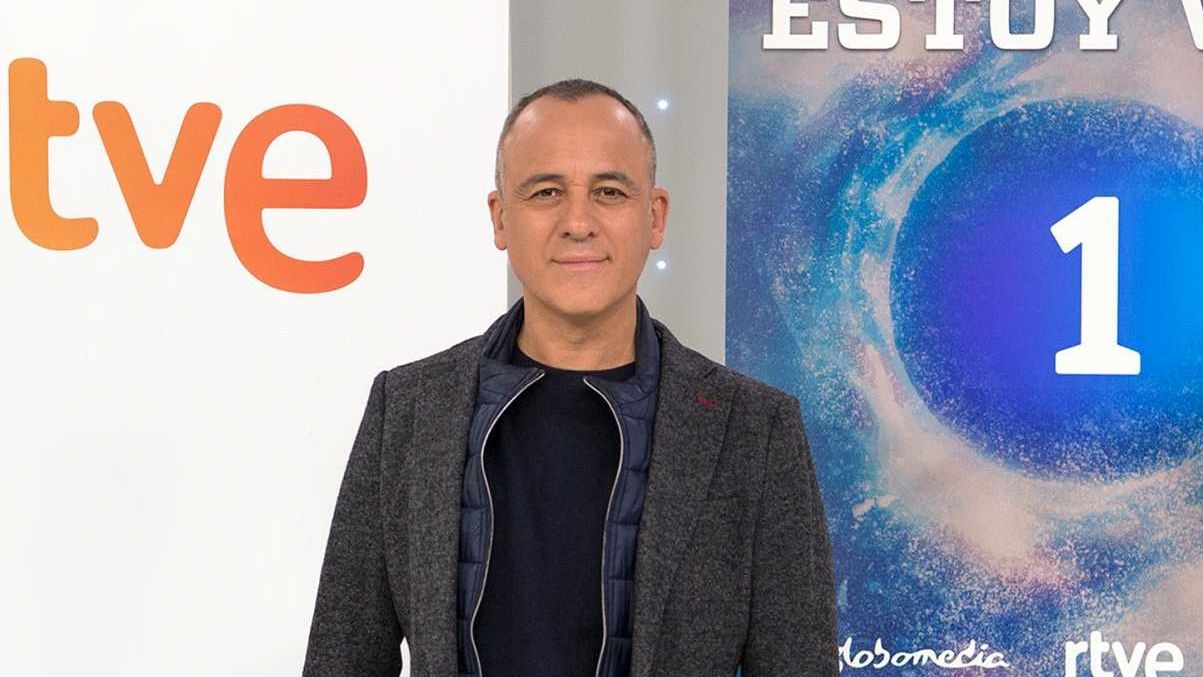 Javier Gutiérrez en la presentación de 'Estoy vivo'