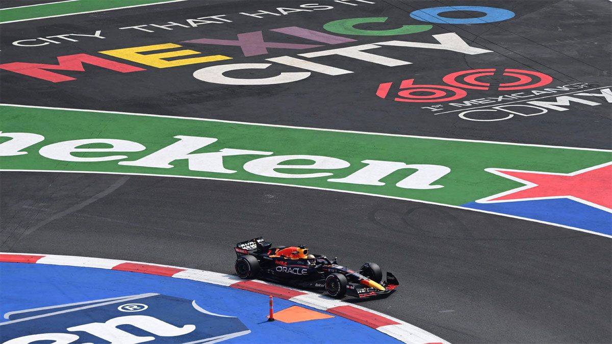 Max Verstappen saldrá primero en México este domingo