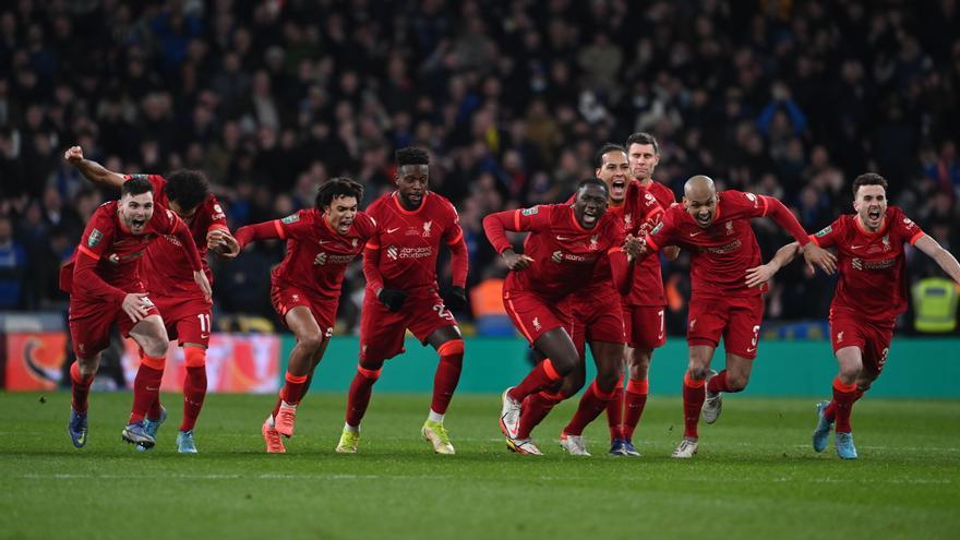 A missed penalty by Kepa gives Liverpool the League Cup