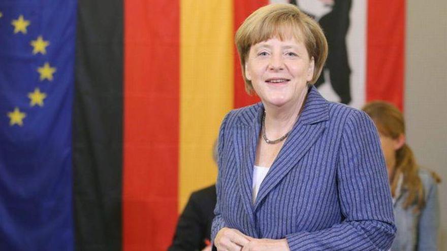 Los conservadores de Merkel ganan en Alemania, según los sondeos
