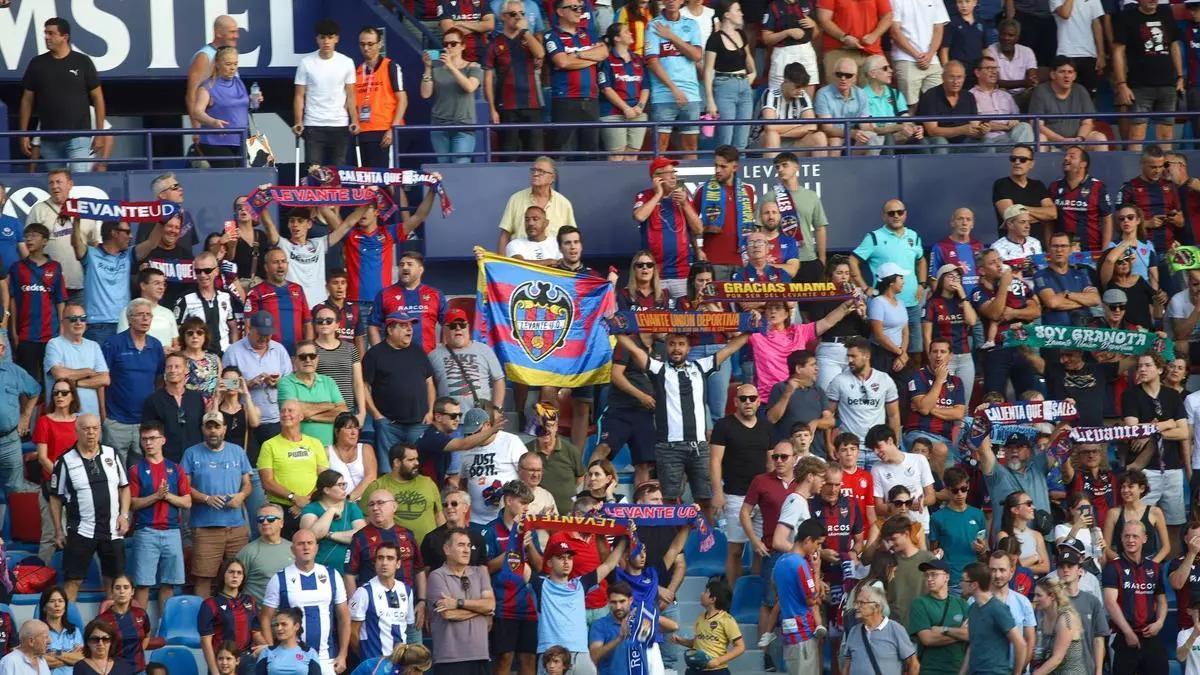 La grada del Ciutat de València esta temporada.