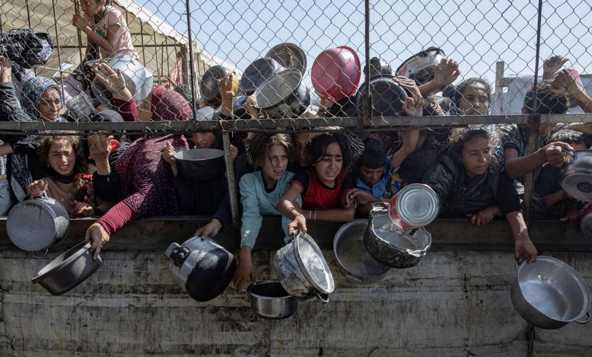 Israel planeja concentrar tota la població de Gaza a Rafah Israel planeja concentrar tota la població de Gaza a Rafah