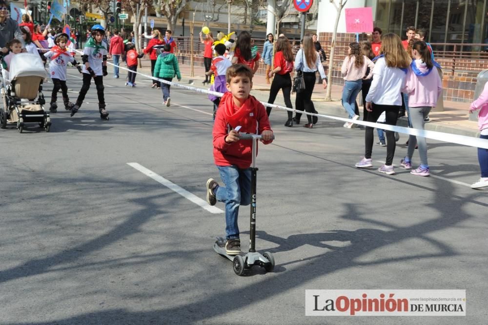 Marcha solidaria de Jesús-María por Haití