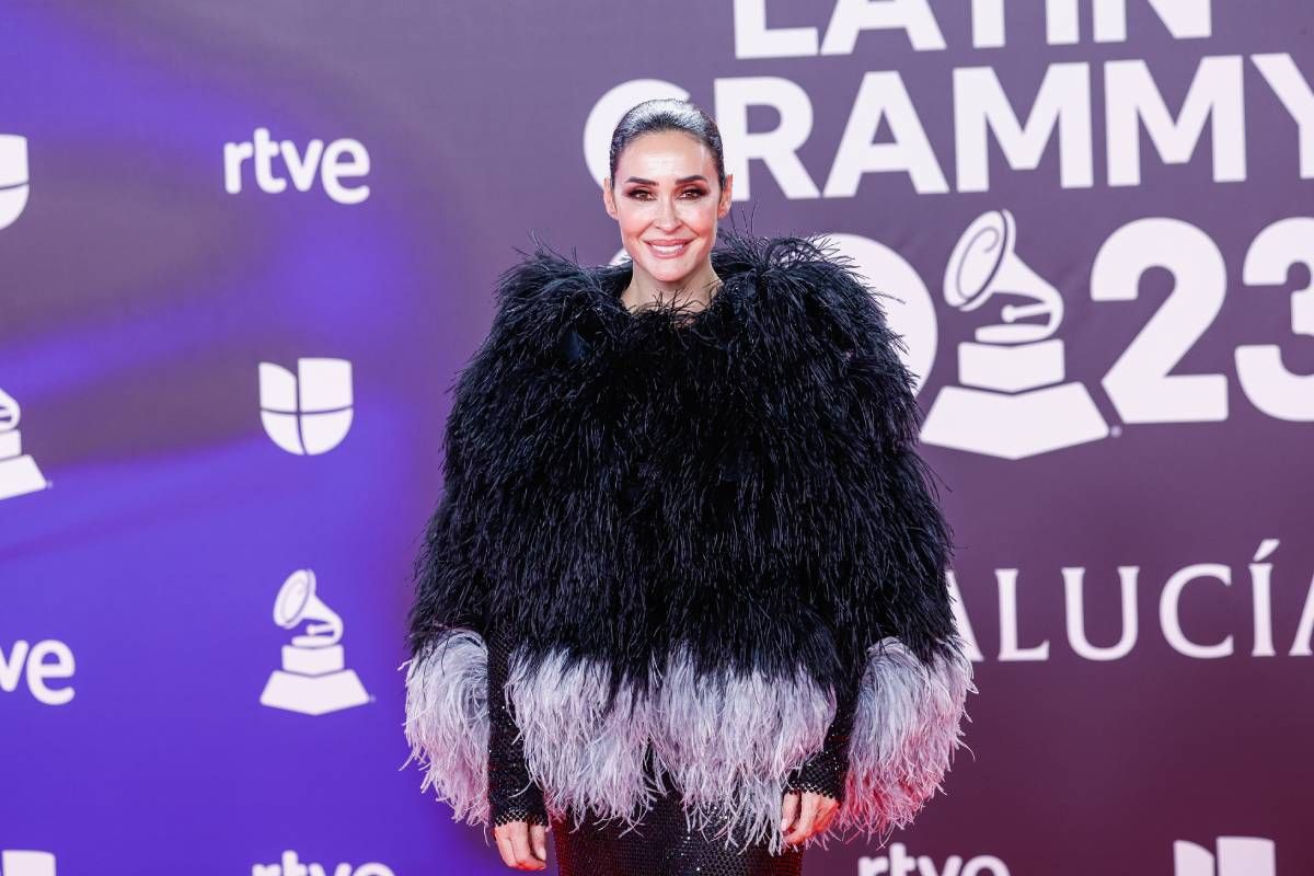 Vicky Martín Berrocal en los Latin Grammy