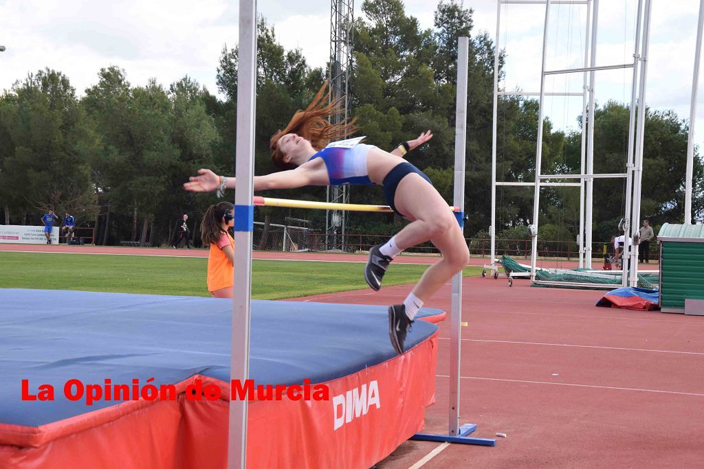 Regional absoluto y sub-23 de atletismo en Lorca