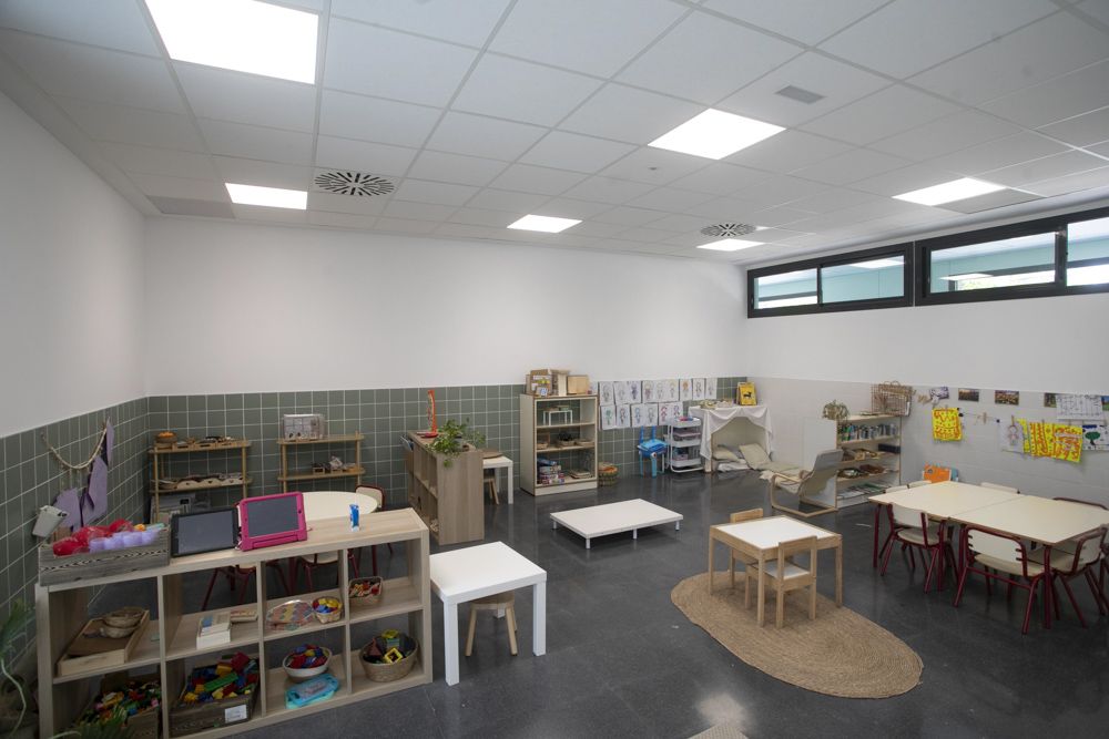Entramos en la ampliación del CEIP Les Palmeres de Canet d'En Berenguer