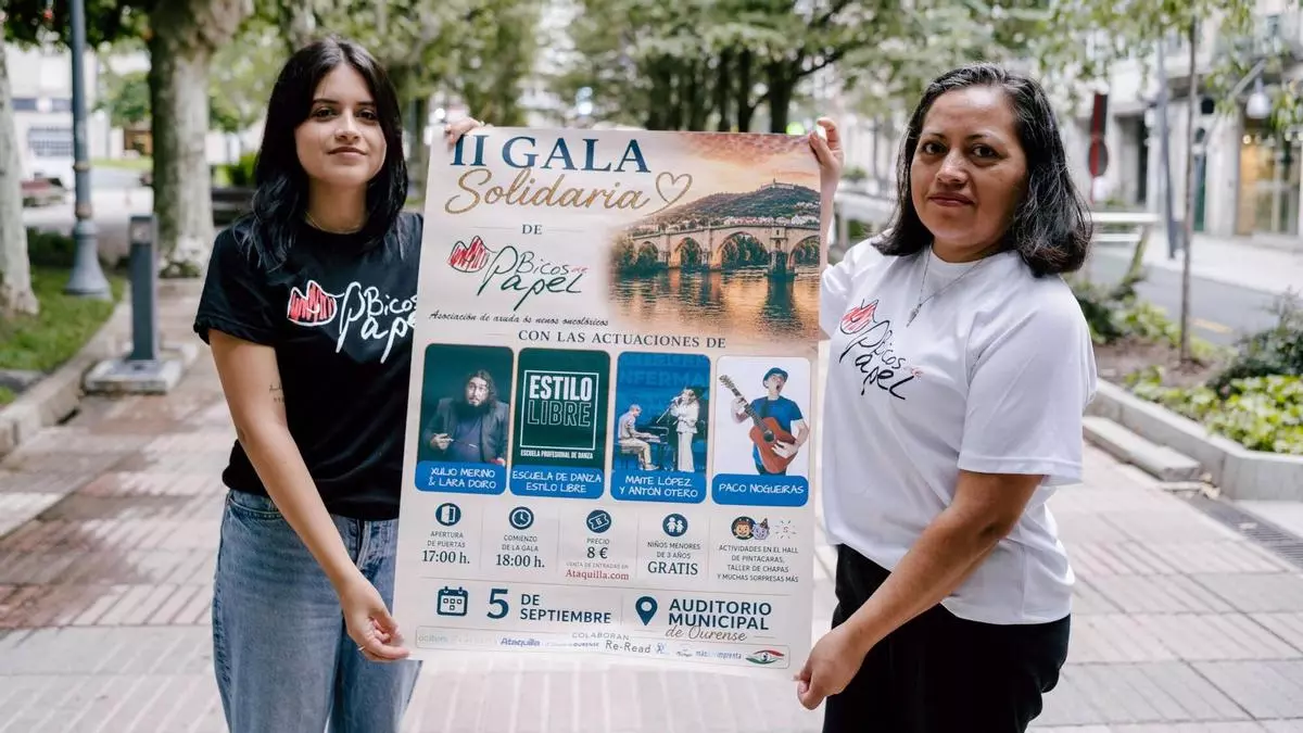Bicos de Papel organiza su gala solidaria presentada por los niños oncológicos: «Hay un desconocimiento total de la oncología infantil»