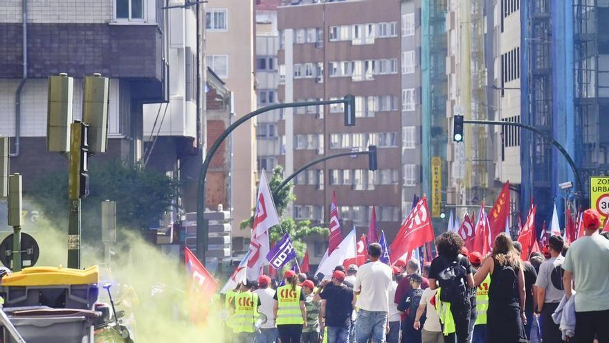 Tercer día de huelga del metal en A Coruña: el paro gana fuerza en la víspera de la negociación con la patronal