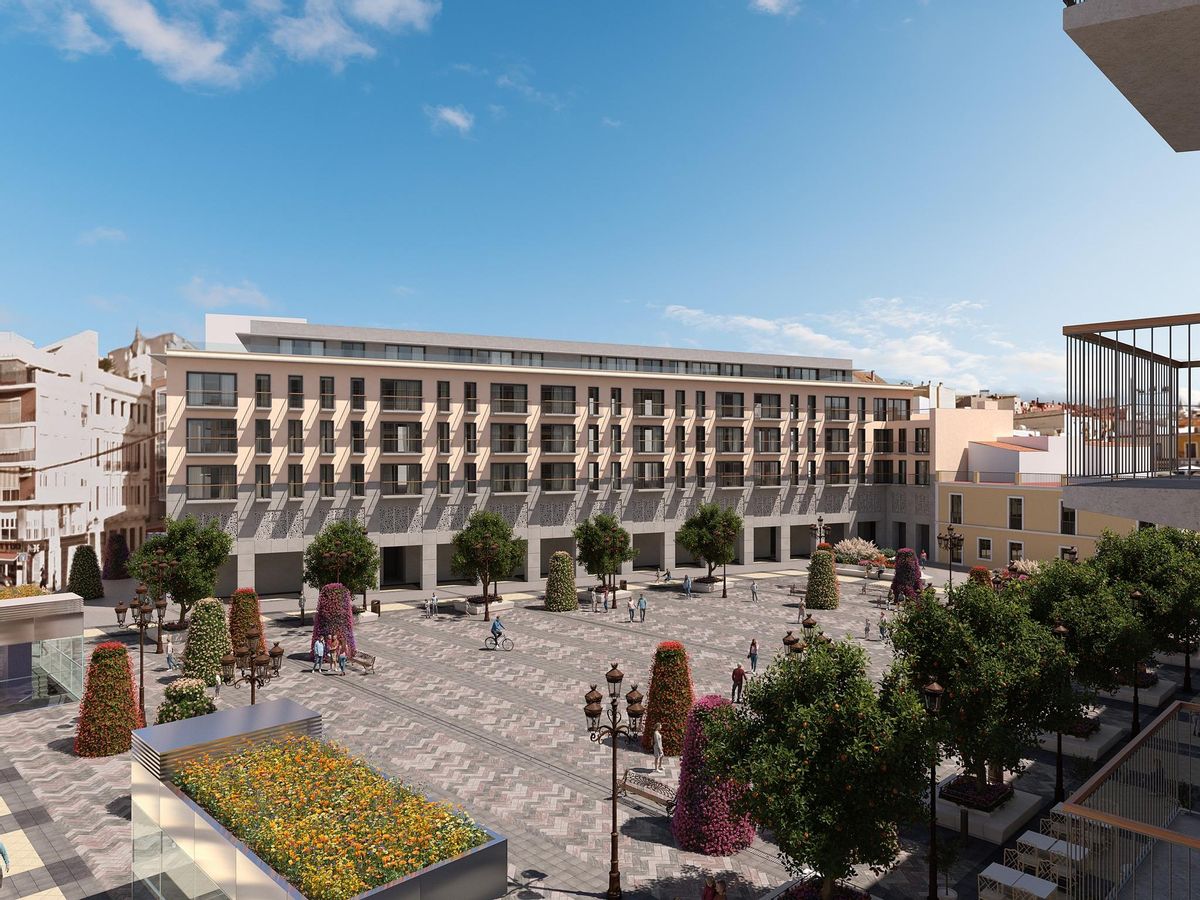 Proyecto de la nueva Plaza Mayor de Huelva.