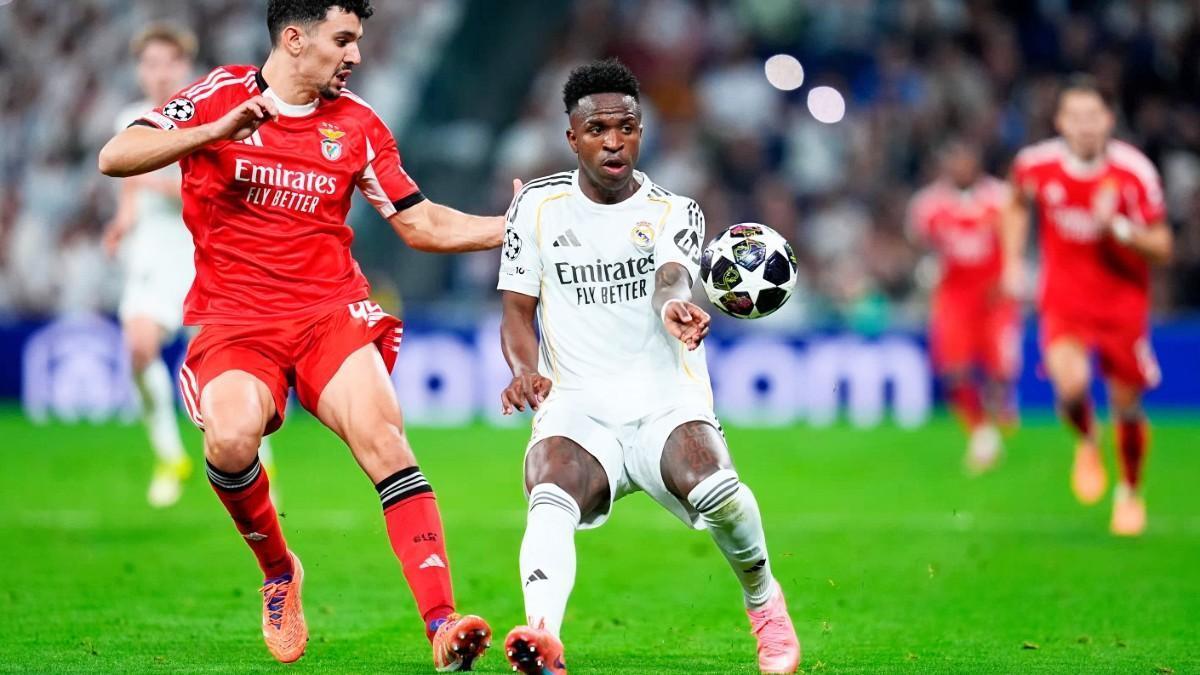 Real Madrid - Benfica | El gol de Vinicius